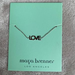 🎉NEW Maya Brenner “LOVE” Bracelet, Silver